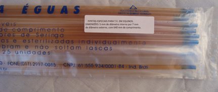 Pipetas Especiais para T.E. Equina