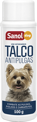 Talco Sanol Dog Antipulgas - 100 g