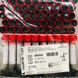 Tubo para Coleta de Sangue Vacuette Com Ativador de Coagulo Rack com 100un