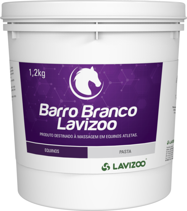 BARRO BRANCO - Balde 1,2kg