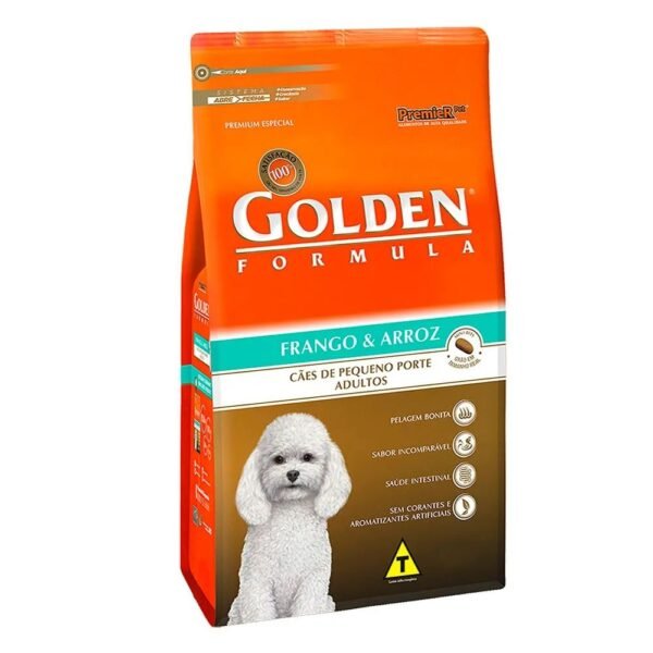 GoldeN Formula Cães Adultos Frango & Arroz Porte Pequeno 10.1kg
